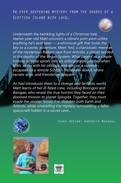 Book cover, Yesl the Balkien from Antrobi by Alex M Shepherd