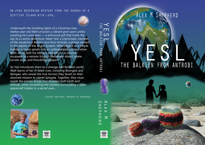 Picture of the book cover, Yesl the Balkien from Antrobi by Alex M Shepherd